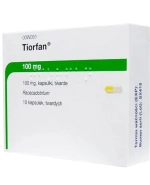 Tiorfan 100 mg, 10 kapsułek twardych