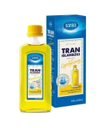 Lysi Tran islandzki, smak cytrynowy, 240 ml