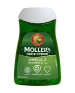 Moller's Forte z tranem, 112 kapsułek