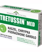 Tretussin Med, czarna porzeczka, 24 pastylki do ssania
