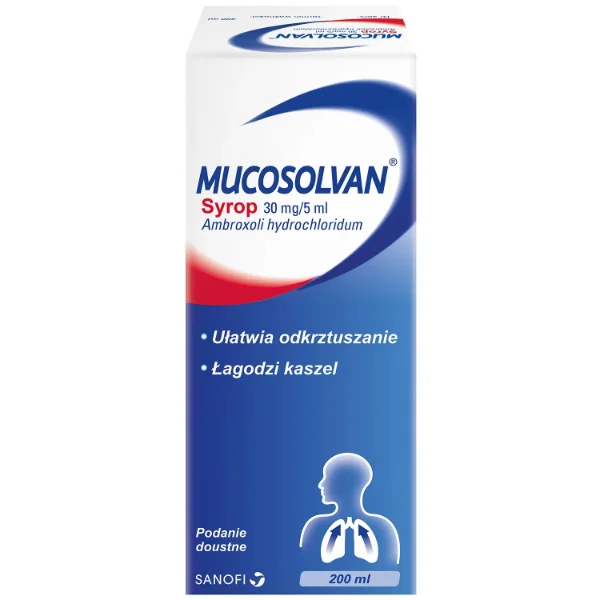 Mucosolvan 30 mg/ 5 ml, syrop, 200 ml