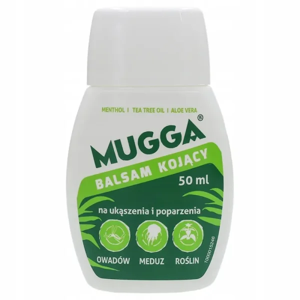 Mugga, balsam kojący na ukąszenia komarów i poparzenia, 50 ml