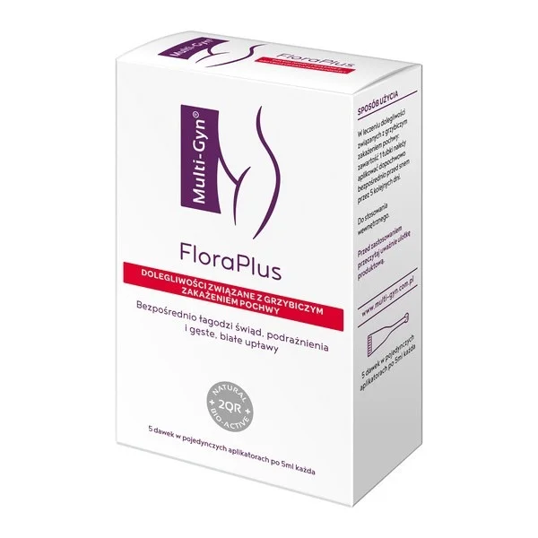 Multi-Gyn FloraPlus, żel dopochwowy, 5 ml x 5 aplikatorów