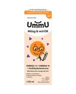 UmmU Mózg & WzrOK, dla dzieci od 6 lat, płyn, 150 ml