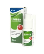 Uniben 1,5 mg/ml, aerozol do stosowania w jamie ustnej, 30 ml
