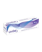 UniGel, hydrofilowy żel do leczenia powierzchownych ran skóry, 30 g