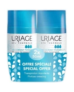 Uriage antyperspirantnt roll-on, 2 x 50 ml