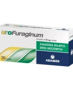 UroFuraginum 50 mg, 30 tabletek