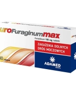 UroFuraginum Max 100 mg, 30 tabletek