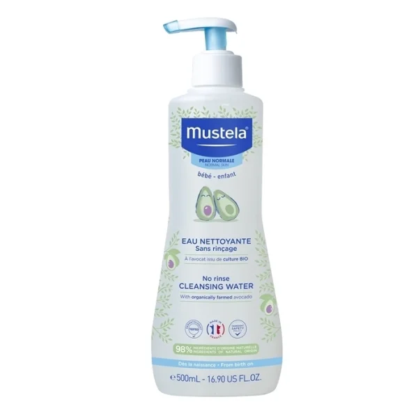 Mustela Bebe Enfant, woda oczyszczająca bez spłukiwania, od urodzenia, 500 ml