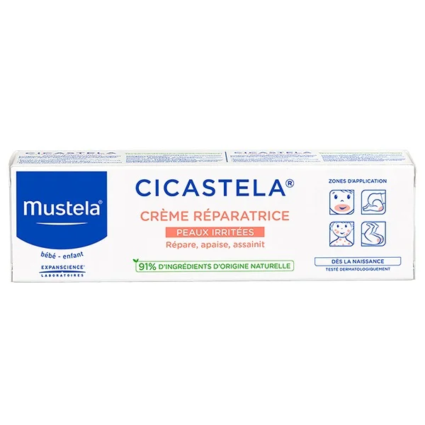 Mustela Cicastela, krem regeneracyjny od 1 dnia życia, 40 ml