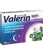 Valerin Sen z Melatoniną, 20 tabletek