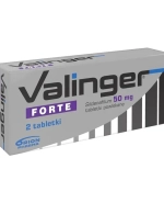 Valinger Forte, 50 mg, 2 tabletki powlekane