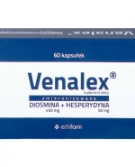 Venalex, diosmina + hesperydyna, 60 kapsułek