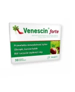 Venescin forte 100 mg + 60 mg, 30 tabletek drażowanych