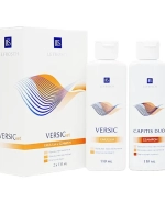 Zestaw Lefrosch VersicSet, emulsja, 110 ml + Capitis Duo, szampon przeciwłupieżowy, 110 ml