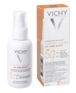 Vichy Capital Soleil UV-Age Daily, fluid przeciw fotostarzeniu się skóry, SPF 50, 40 ml