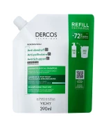 Vichy Dercos Anti Dandruff DS, szampon przeciwłupieżowy, włosy normalne i przetłuszczające się, zapas, 390 ml
