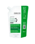 Vichy Dercos Anti Dandruff DS, szampon przeciwłupieżowy, włosy normalne i przetłuszczające się, zapas, 500 ml