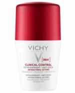 Vichy Clinical Control, antyperspirant roll-on dla kobiet, 96-godzinna ochrona, 50 ml