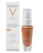 Vichy Liftactiv Flexiteint, podkład liftingująco-przeciwzmarszczkowy do skóry dojrzałej, 25 Nude, 30 ml