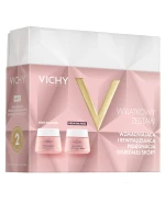 Zestaw Vichy Neovadiol Rose Platinium, różany krem do twarzy wzmacniająco-rewitalizujący, 50 ml + różany krem do twarzy na noc, 50 ml