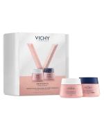 Zestaw Vichy Neovadiol Rose Platinium, różany krem do twarzy wzmacniająco-rewitalizujący, 50 ml + różany krem do twarzy na noc, 50 ml
