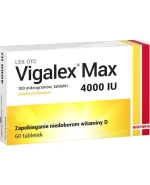 Vigalex Max 4000 IU, 60 tabletek