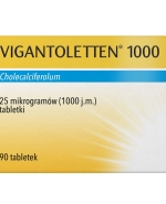 Vigantoletten 1000 25 µg, 90 tabletek