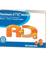 Vitaminum A+D3 Hasco 2000 j.m. + 400 j.m., 50 kapsułek