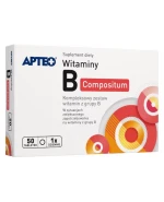 Apteo, Witaminy B Compositum, 50 tabletek