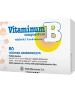 Vitaminum B Compositum, 50 tabletek drażowane