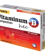 Vitaminum B compositum Forte hec, 60 tabletek