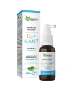 EkaMedica Naturalne witaminy D3 + K2MK7, spray, 30 ml