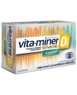 Vita-miner Senior D3 + Luteina, 60 tabletek