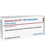 Vitaminum B12-SF 1 mg, 50 tabletek powlekanych