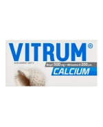 Vitrum Calcium, wapń z witaminą D, 60 tabletek