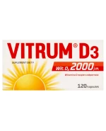 Vitrum D3 2000 j.m., 120 kapsułek