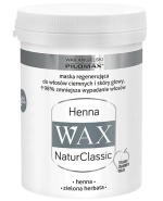 Wax Pilomax Natur Classic, Henna, maska regenerująca do włosów ciemnych i skóry głowy, 240 ml