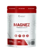 Wish Magnez, cytrynian magnezu, 1000 g