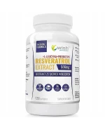 Wish Resveratrol Extract 500 mg, ekstrakt ze skórek winogron, 120 kapsułek