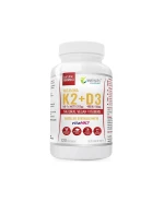 Wish Witamina K2 MK7 z natto 200 µg + D3 4000 IU, 120 kapsułek miękkich