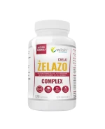 Wish Żelazo Chelat Complex, 120 kapsułek