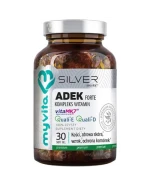 MyVita Silver ADEK Forte, kompleks witamin, 60 kapsułek