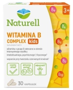 Naturell Witamina B Complex Kids, dla dzieci od 3 lat, 30 kapsułek