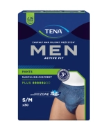 Tena Men Pants, majtki chłonne, rozmiar S/M, 75-105 cm, Plus, 30 sztuk