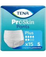 Tena Pants ProSkin, majtki chłonne, rozmiar S, 65-85 cm, Plus, 15 sztuk