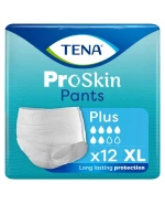 Tena Pants ProSkin, majtki chłonne, rozmiar XL, 120-160 cm, Plus, 12 sztuk