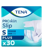 Tena Slip ProSkin Plus, pieluchomajtki, rozmiar S, 56-85 cm, 30 sztuk