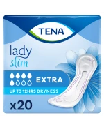 Tena Lady Slim, podpaski specjalistyczne, Extra, 20 sztuk